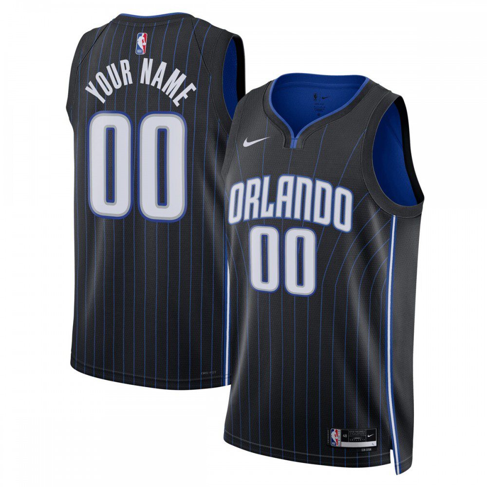 Orlando Magic Unisex 2022/23 Swingman Custom Jersey Black - Icon Edition-Pro Kit Vault | Brand New 26/27 Sports Jerseys